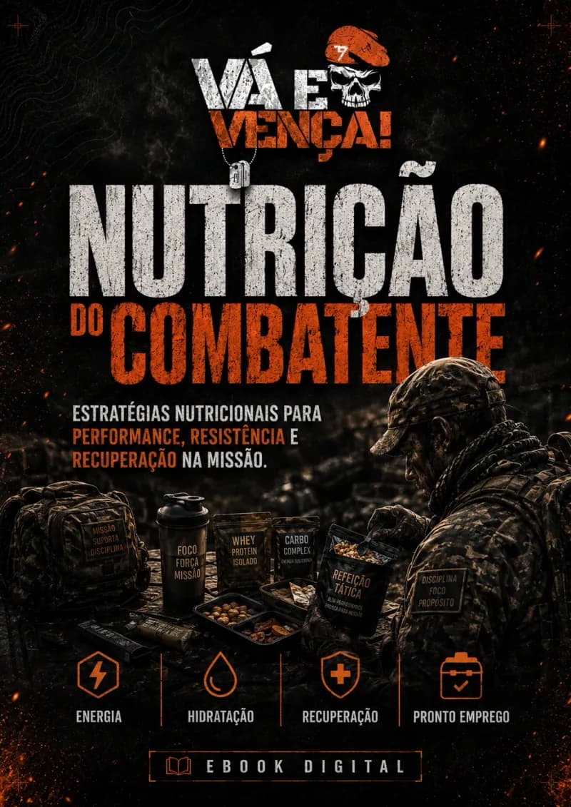 Capa do e-book Nutrição do Combatente